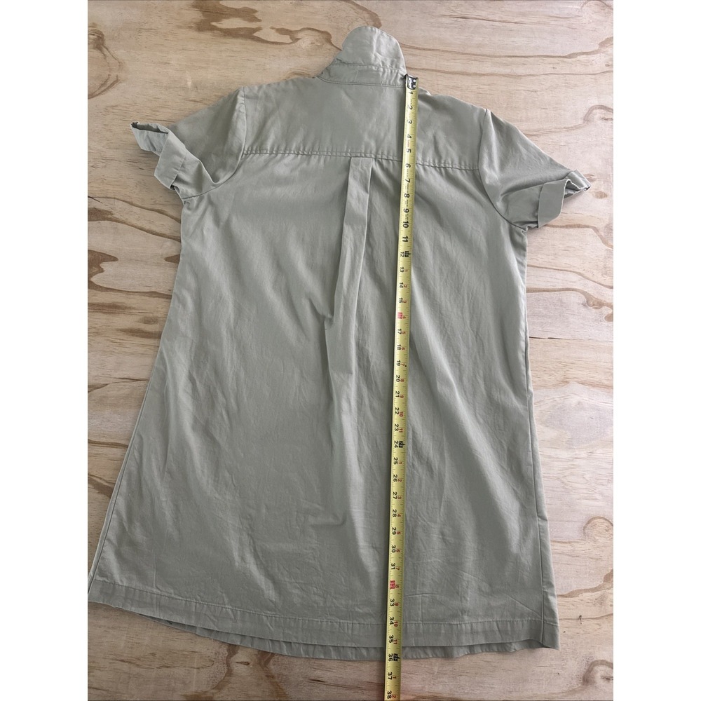 who what wear dress Size Large ‎ Green Pullover A Line Knee Cotton Blend - Picture 6 of 6